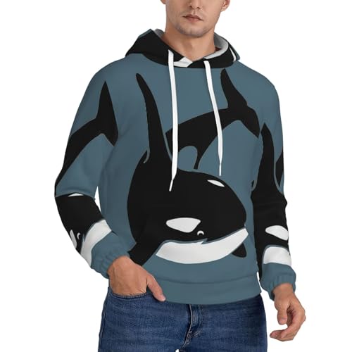 Sweat à capuche polaire homme contre le froid et pour la détente