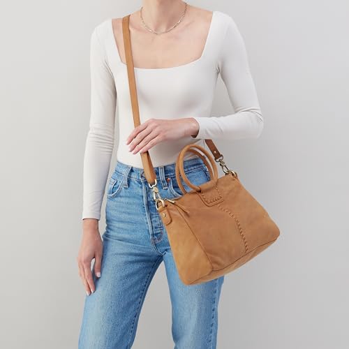 Image of HOBO Sheila Medium Leather Satchel, Crossbody Bag for Women with Top Handle