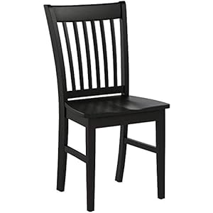 Eastwestfurniturenfcblkwnorfolkdiningchairsslatbackwoodseatkitchenchairssetof2black Urban Country Home Decor East west furniture nfc blk w norfolk dining chairs slat back wood seat kitchen chairs set of 2 black urban country home decor