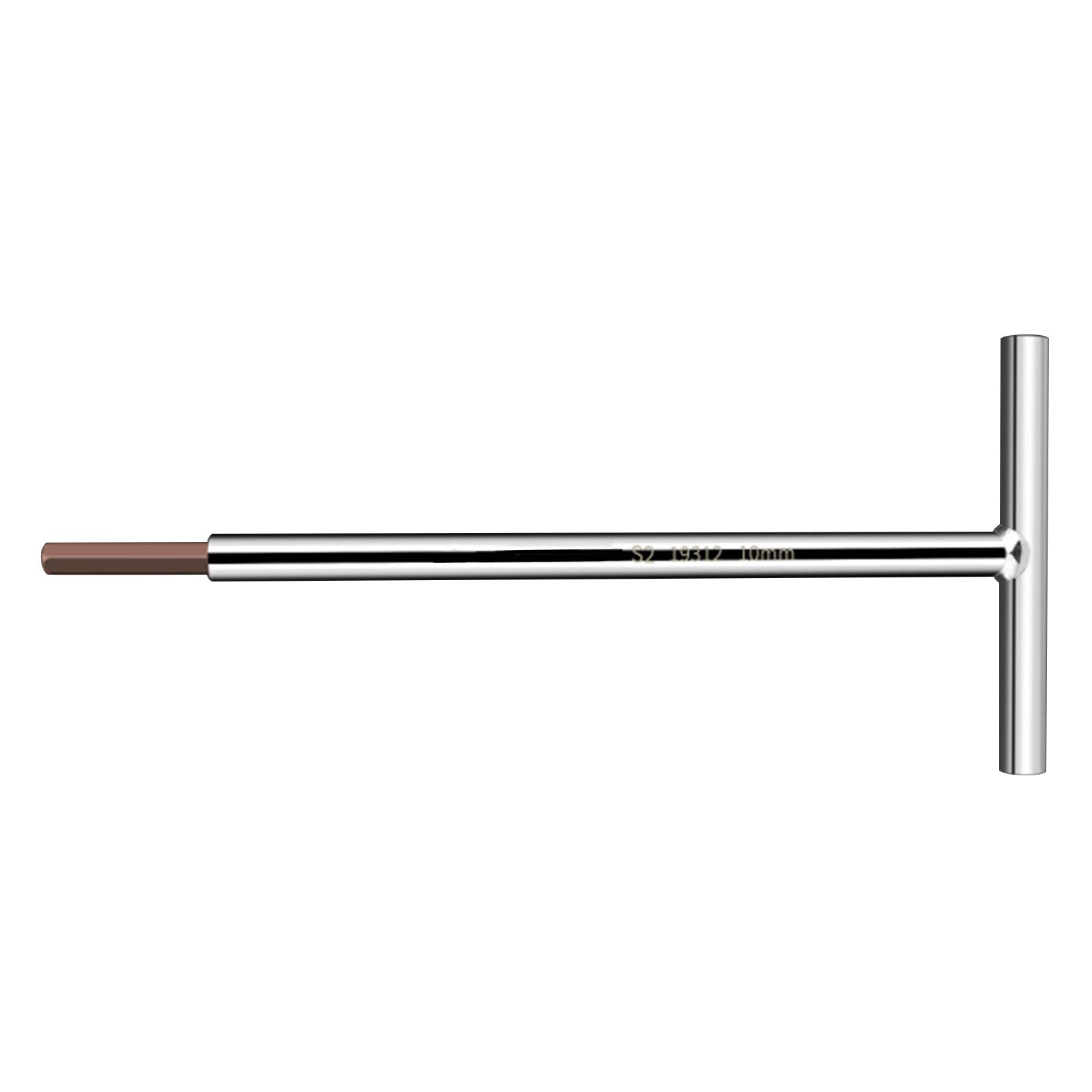 Gtylf 3/4 / 5/6 / 8 / 10Mm T Type Wrench Screwdriver Hexagonal Wrench Hexagonal Spanner Rod T Shaped Hand Tool Extended Socket Professional