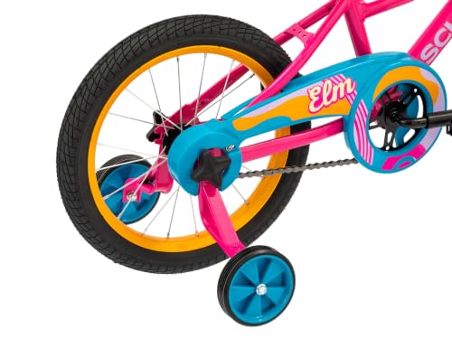 Schwinn Elm 16-Inch Bike for Kids Ages 5-7, Built for Safety and Comfort, Quick Assembly, Beginner Training Wheel Bicycle by Schwinn - Used condition - Image 8