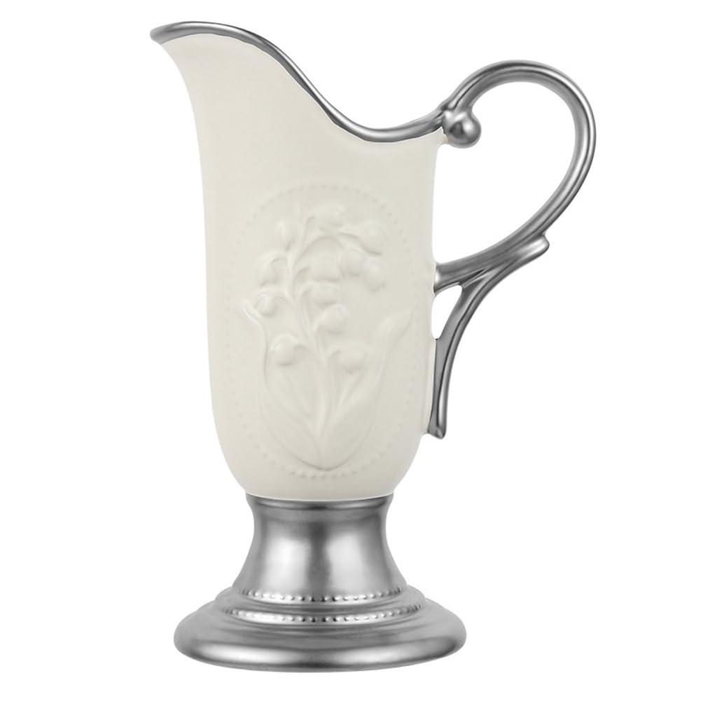 UDSKNV[KSL For Elegant for Home Decor, EINSOG Ceramic Vase, Hydroponic Retro Container in American Style