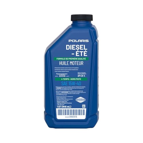 Aceite para motor diesel 15W-40 Polaris Summer 1 Qt miniatura 3