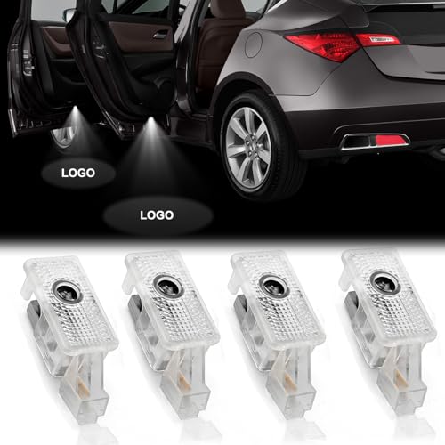 Luz LED Proyector Logo Puerta Auto 4PCS Compatible RLX MDX miniatura 2