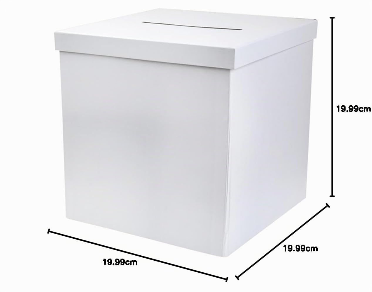 Santex 2911 - Scatola per matrimonio, colore: Bianco neutro