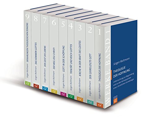Jürgen Moltmann Werke. 9 Bände