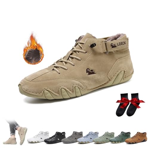 Botas Altas Italianas Hechas A Mano Unisex Zapatos Beck Minimalistas Al Aire Libre Zapatos Descalzos Informales Antideslizantes Transpirables for Caminar Senderismo Conducir Botas Chukka(Khaki Velvet, Botas Altas Italianas Hechas A Mano Unisex Zapatos Beck Minimalistas Al Aire Libre Zapatos Descalzos Informales Antideslizantes Transpirables for Caminar Senderismo Conducir Botas Chukka(Khaki Velvet,