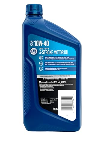 Valvoline 4-Stroke ATV UTV 10W-40