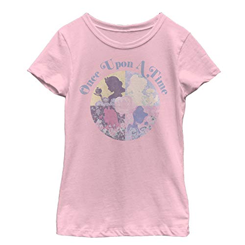 Fifth Sun Little, Big Disney Princesses Once Upon a Time Girls Short Sleeve Tee Shirt