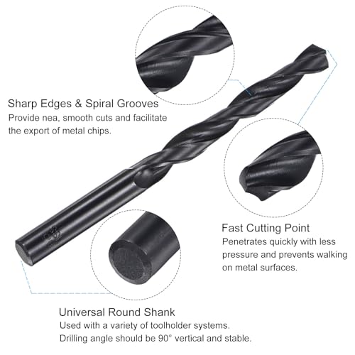 QUARKZMAN Gewindebohrer Set M12x1.25/10.8mm, Gewindeschneider- und Bohrer set, Gewindeschneidwerkzeug