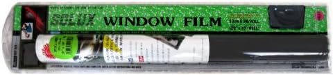 Window Tint Film DIY Kit - Light Black, 20 x 120 Inches