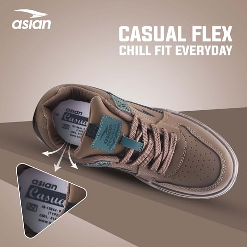 Image of ASIAN Shadow-01 Sneakers for Men | Soft Cushion Tech, Strong Grip Outsole & Colourblocked Style | Lightweight Casual Shoes for Walking, Training, Gym & Travel