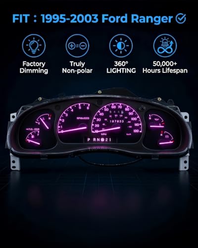 Kit de Lámparas LED para Panel Ford Ranger 1995-2003 miniatura 2