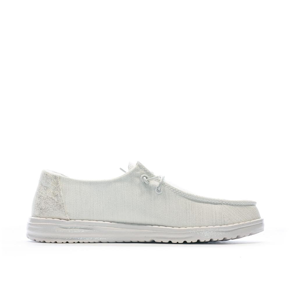 HEYDUDE Chaussures Bleu Pailettée Femme Wendy Glitter