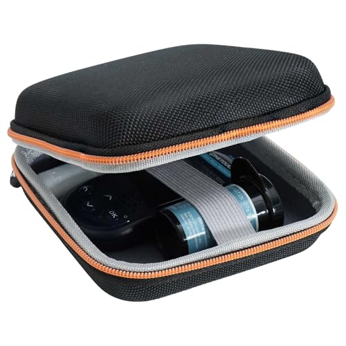 Schutztasche für Onetouch Ultra Plus Reflect – Hardcase mit Reißverschluss, Netzfach & Gummizug – für Blutzuckermessgerät