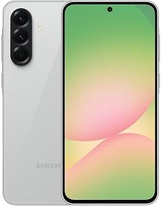 Samsung (A566 Galaxy A56 Dual 5G 128GB 8GB RAM (LightGray) Grey