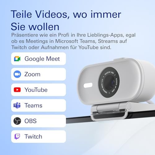 Elgato Facecam Neo, Full-HD-Webcam mit Sichtschutz – Ansicht 4
