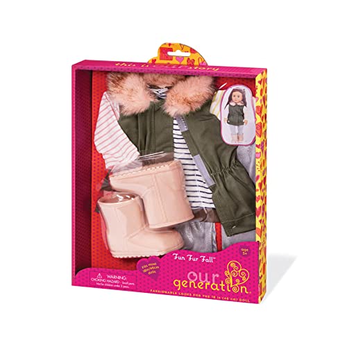 Our Generation- Vestito Autunnale, Colore Unico