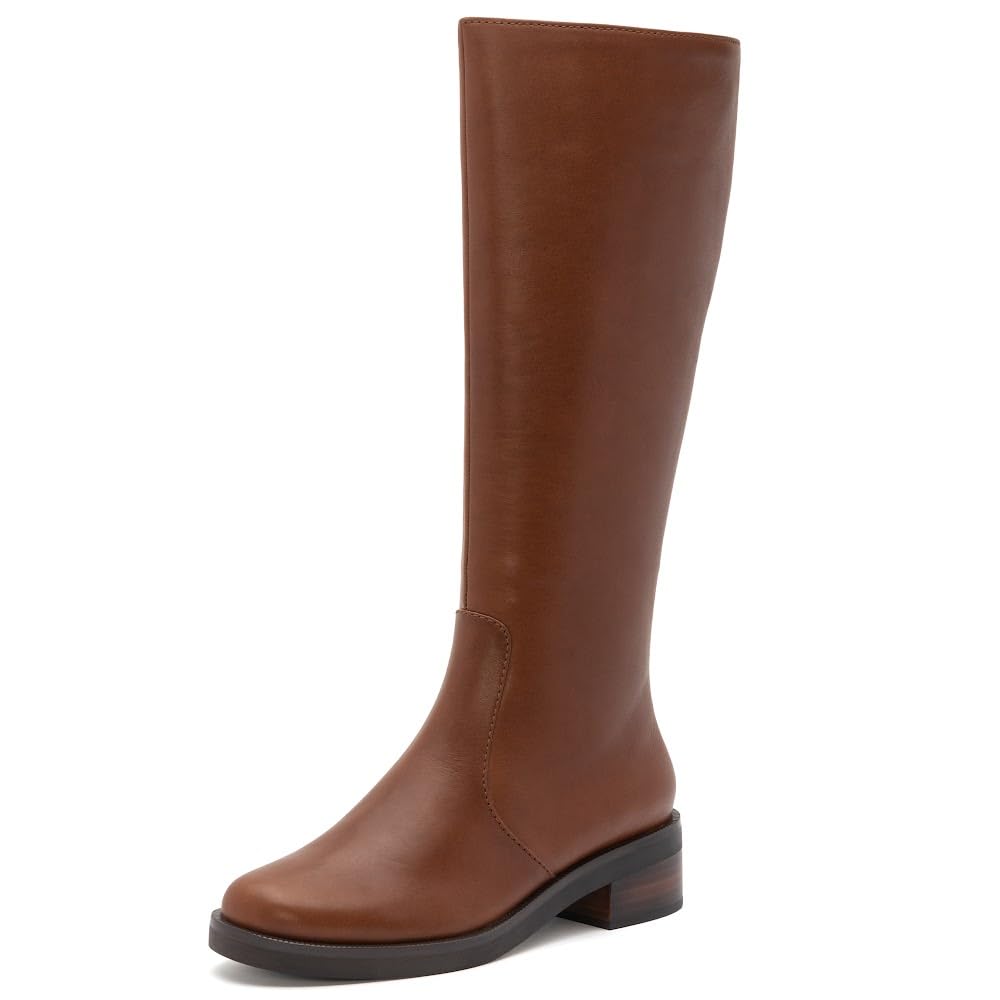 ABEO Traverse Womens Tall Boots Fall Boots for Women Water Resistant Leather Built-In Orthotic Insole Comfortable Boots