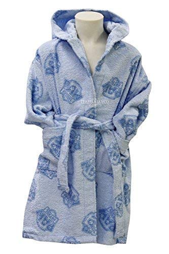 Gabel Paw Patrol Albornoz de Rizo, 100% algodón, Azul Claro