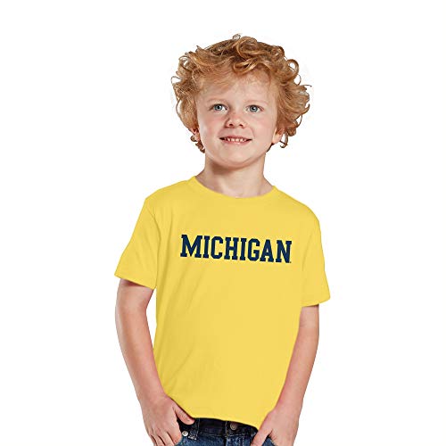NCAA Basic Block, Team Color Toddler T Shirt, College, University4