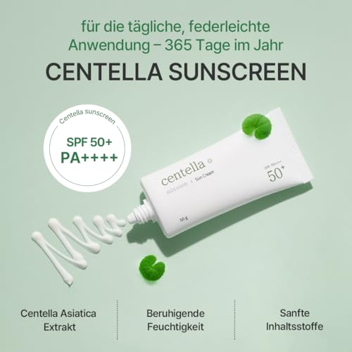 mixsoon Centella Sun Cream - SPF 50+ PA++++, 50ml – Ansicht 2