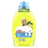 Mr Propre Gel Nettoyant Concentré Multi-Usage, Élimine saletés et graisses, Citrons D’Été, 600 ml
