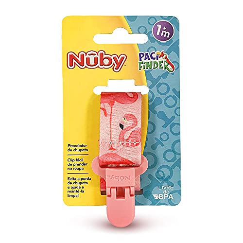 Nûby Prendedor De Chupeta Rosa