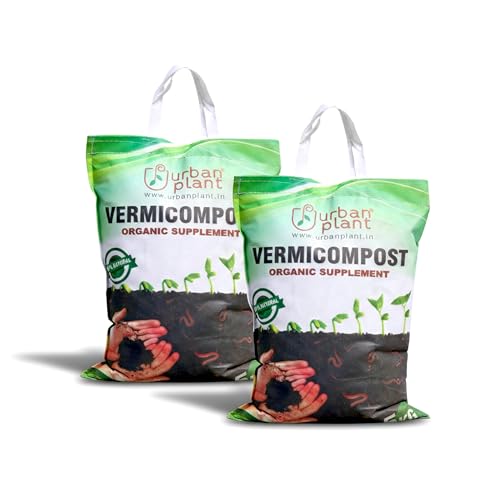 Image of Urban Plant Pure Vermicompost | Fertilizer For Plant | Vermicompost for Boosting Plant Growth