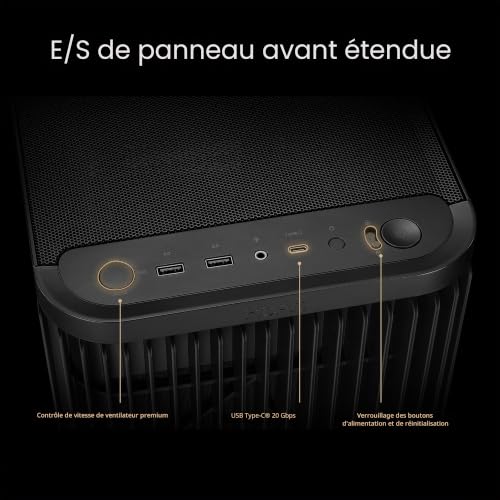 Boîtier ATX semi tour Asus 90DC00M0 B39020 - vue 8