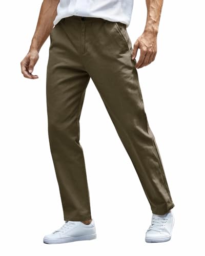 Image of EYEBOGLER Mens Regular Fit Formal & Casual Pant