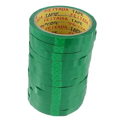 GETAJGHSD 12 Piezas cintas para sellar bolsas de verduras sellador de bolsas portátil cintas para embalar bolsas packing tape supermercado conveniente cinta de amarre cintas de embalaje bopp