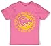 Geburtstagsgeschenk Geburtstag - Tierkreiszeichen Löwe - 12/18 Monate - Pink - Sommer - BZ02 - Baby Shirt für Mädchen und Jungen