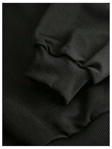 Girl's Lace Up Long Sleeve Hoodies Hooded Neck Cropped Sweatshirts Cute Pullover Tops4