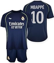 Real Madrid Conjunto Infantil 2a Equipación 25-26 Camisa Unisex niños (Pack de 1)