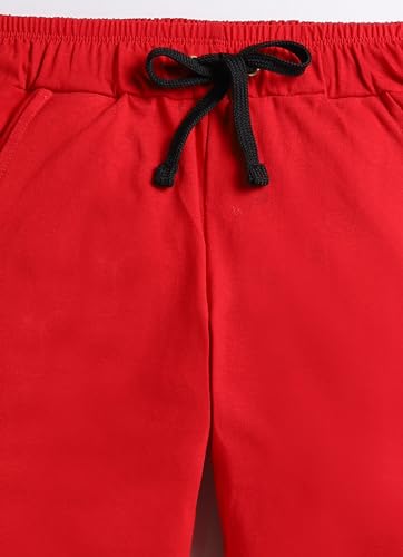 Image of Solid Color Boy's Pure Cotton Track Pant