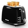   2-Slice-Toaster-Retro-Stainless-Steel-with-Bagel-Cancel-and-Defrost-Functions-6-Bread-Shade-Settings-Extra-Wide-Slots-and-Removable-Crumb-Tray-Black