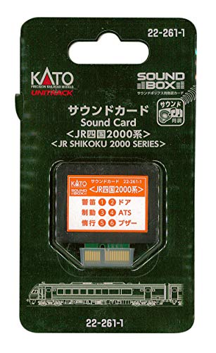 Kato 22-261-1 Sound Card le réalisme sonore pour Series 2000 Emu