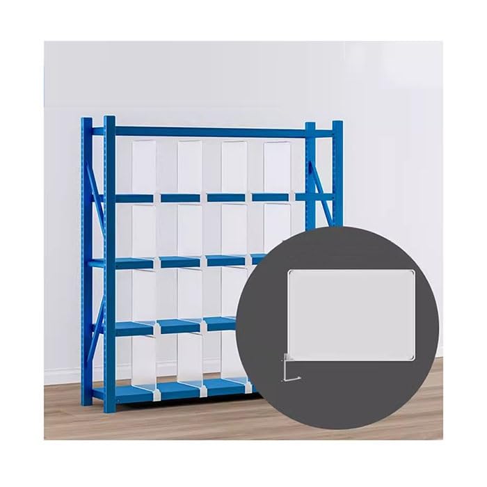 Separadores de estantes, organizadores de plástico para armario y oficina, soluciones de almacenamiento multiusos para organización de dormitorio y almacén
