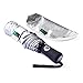 Umenice UPF 50+ UV Protection Travel Umbrella Ultra Light Weight White