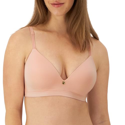 Image of Maidenform Women's Wireless Bra, Everyday Luxe T-Shirt Wireless Bras for Women, Convertible Straps, Smoothing