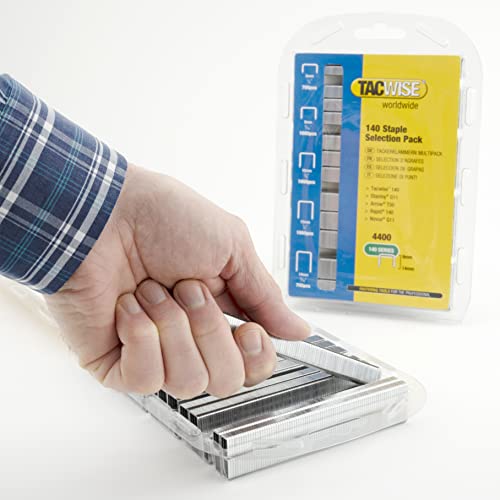 Tacwise 0350 Selection Pack of Type 140/6-14mm Heavy Duty Galvanised Staples, Pack of 4400, Silver 5 Tacwise 0350 Selection Pack of Type 140/6-14mm Heavy Duty Galvanised Staples, Pack of 4400, Silver - Image 5