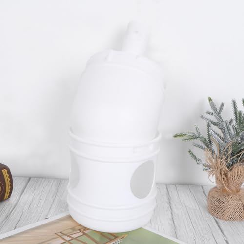 HOLIDYOYO 1 Liter Vogeltränke aus Kunststoff Tauben und Fasanen Wasserbehälter Befestigung für Geflügelkäfig Wasserspender für Hühner und Wachteln