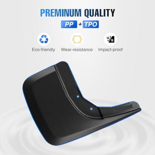 Image of Nilight Mud Flaps Splash Guards for Chevrolet Silverado 1500 2019-2026