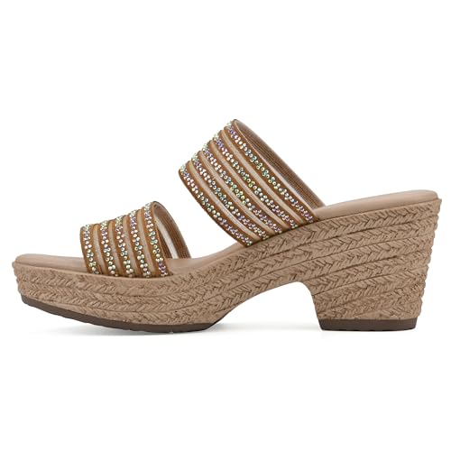 CLIFFS BY WHITE MOUNTAIN Women's Bia Heeled Sandal4