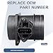 MOSTPLUS Direct Replacement Mass Air Flow Sensor MAF Meter Compatible for Volkswagen 2.0L 4.2L 06A906461G