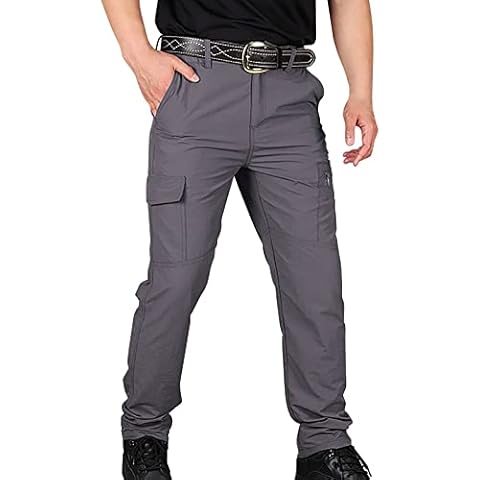 Men's Waterproof Cotton Linen Casual Trousers Cover