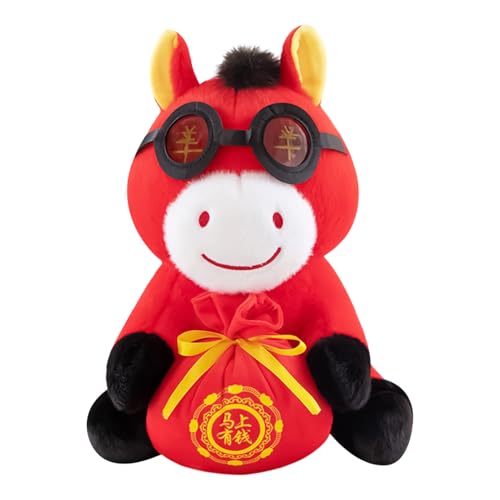 Peluche de cheval pour voiture et maison doudou de l'année 2026