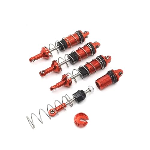 Amortisseur Hydraulique RC Métal Rouge de Qualité Supérieure pour MN86S et G500