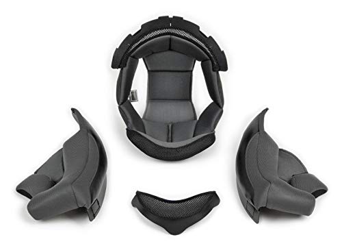 Scorpion EXO-R320 Kwikwick 2 Liner and Cheek Pad Kit Street Motorcycle Helmet Accessories - Black/X-Small